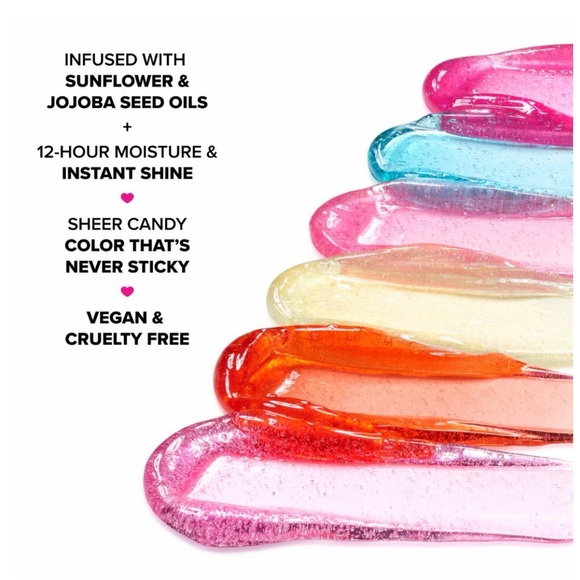 Too Faced Kissing Jelly Gloss in Peach Rings - Picture 5 of 8